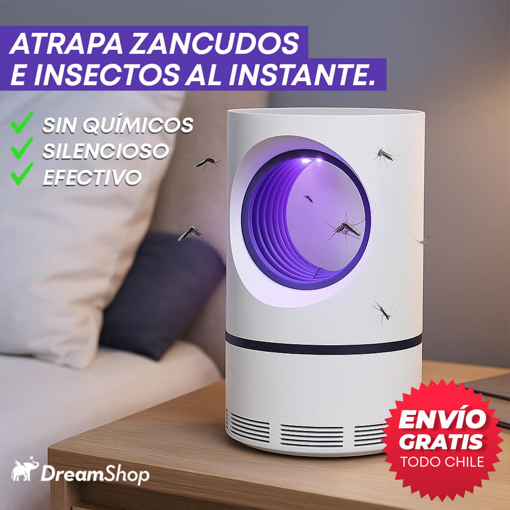 Lámpara LED Atrapa Zancudos – Protección y descanso sin químicos
