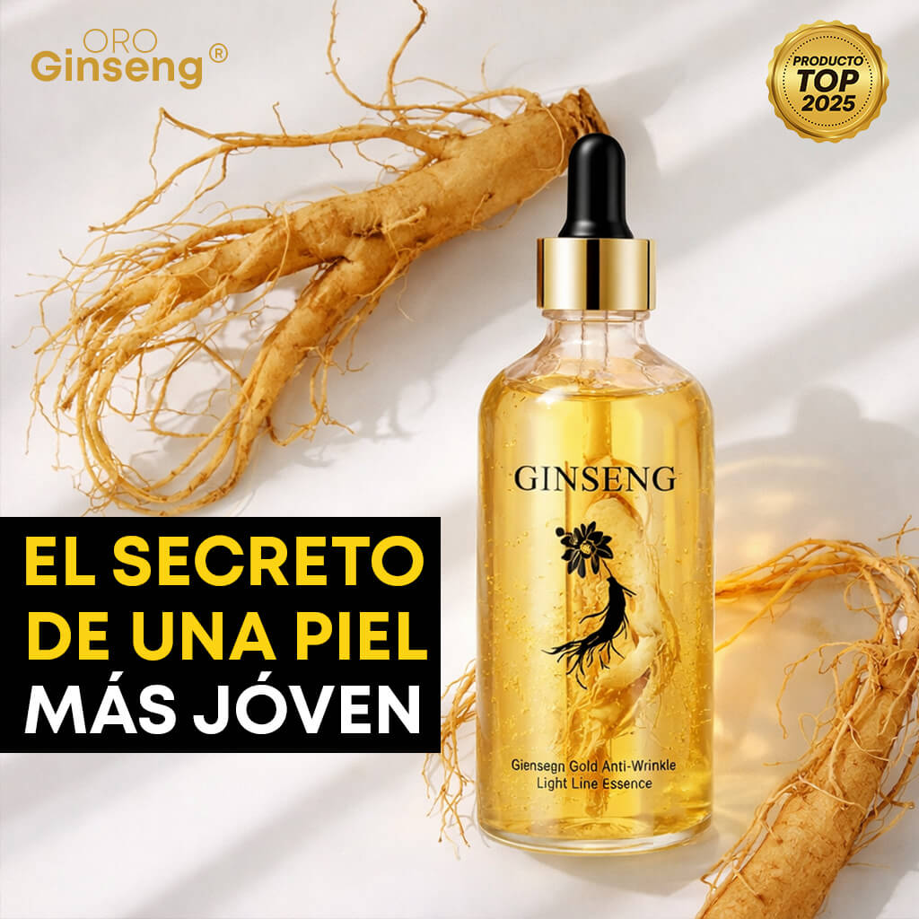 Suero Antiedad ORO GINSENG® 100 ml. - Nutre y Rejuvenece - ¡APROVECHA EL 2X1!