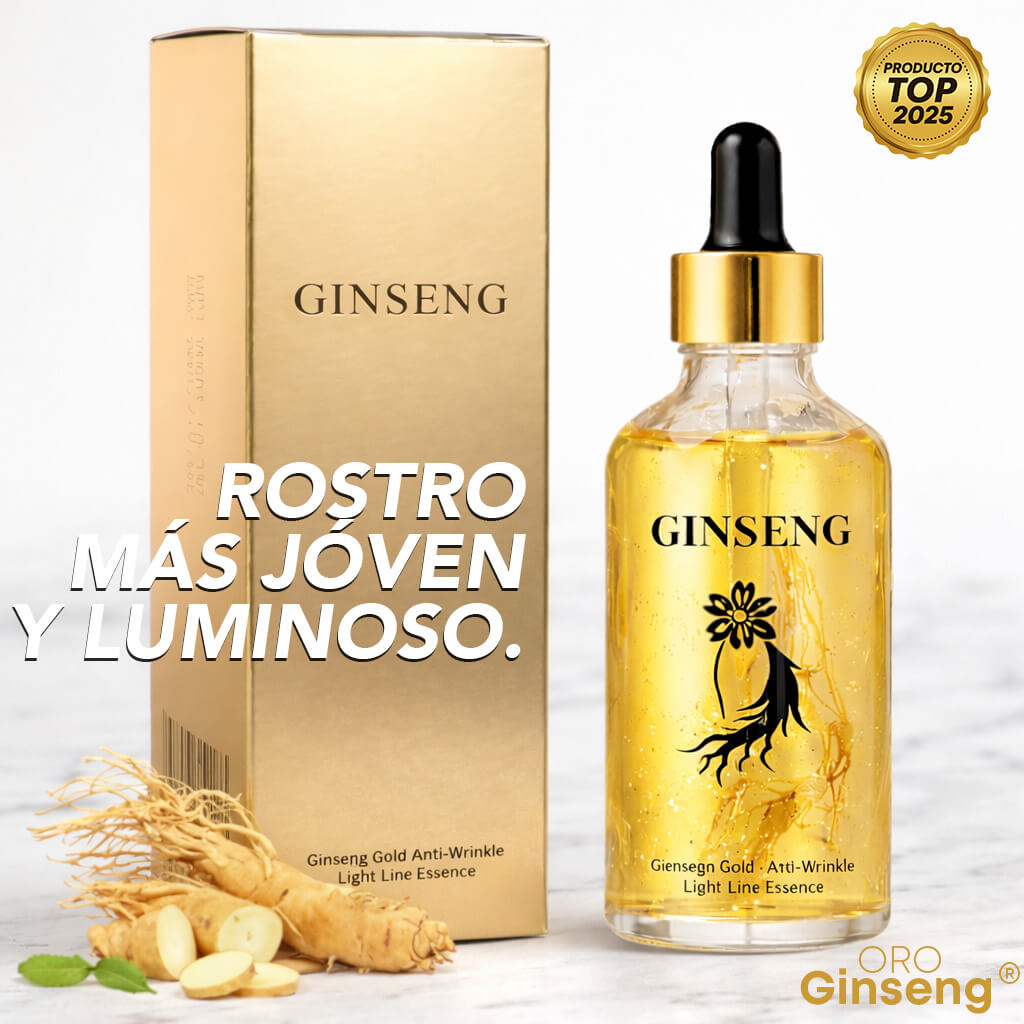 Suero Antiedad ORO GINSENG® 100 ml. - Nutre y Rejuvenece - ¡APROVECHA EL 2X1!