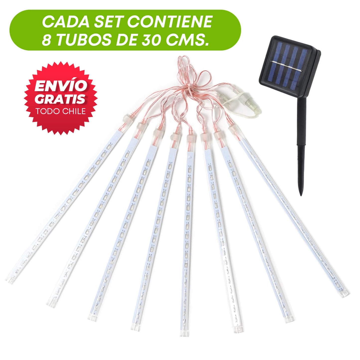 Luces de Lluvia LED – Transforma tu hogar en un ambiente mágico en segundos.