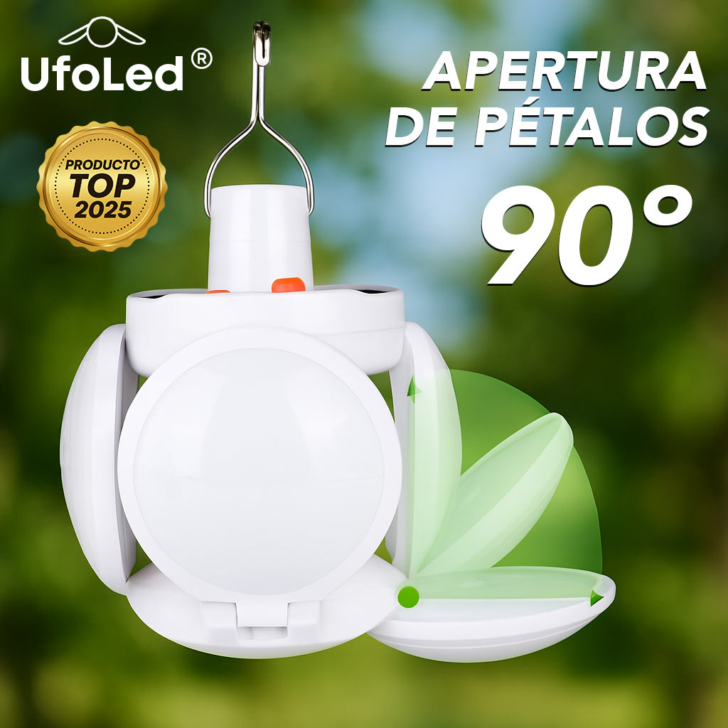 UfoLed® Lámpara Solar Premium - ¡Ilumina gratis en cualquier Emergencia!