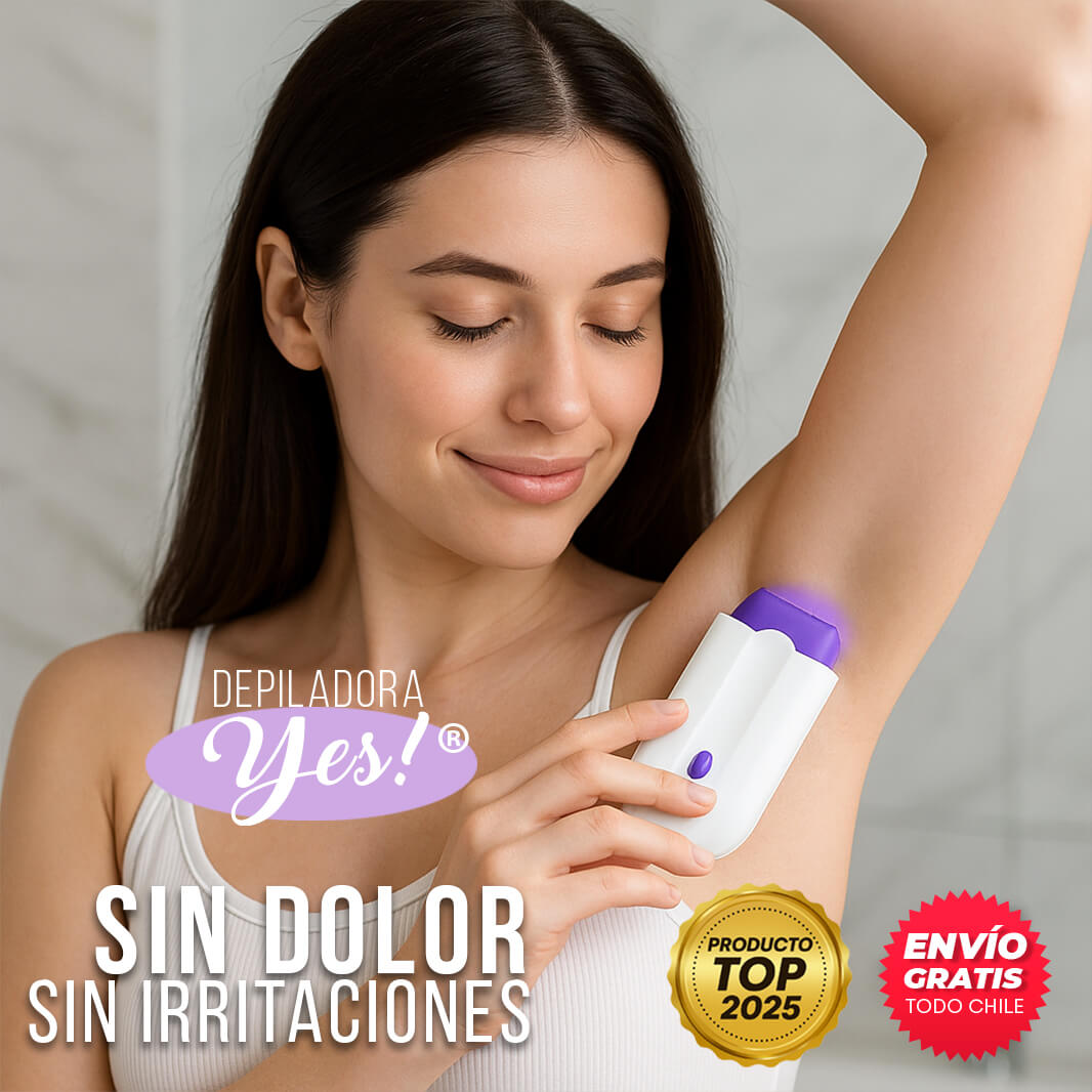 Depiladora YES® Inalámbrica ¡DEPILACIÓN SIN DOLOR EN SEGUNDOS!