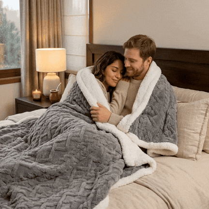 WINTER LUXE® FRAZADA PREMIUM CHIPORRO 2 PLAZAS ¡Calor real de una manta premium!