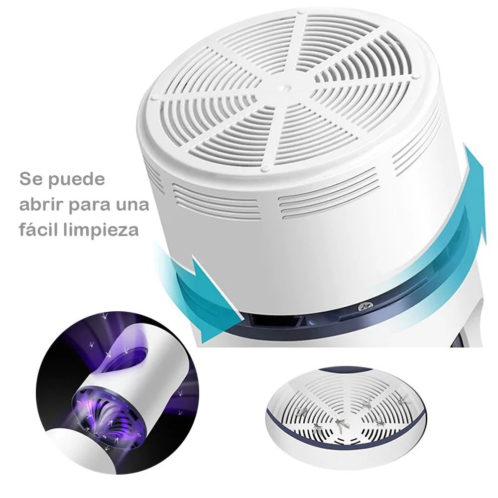 Lámpara LED Atrapa Zancudos – Protección y descanso sin químicos