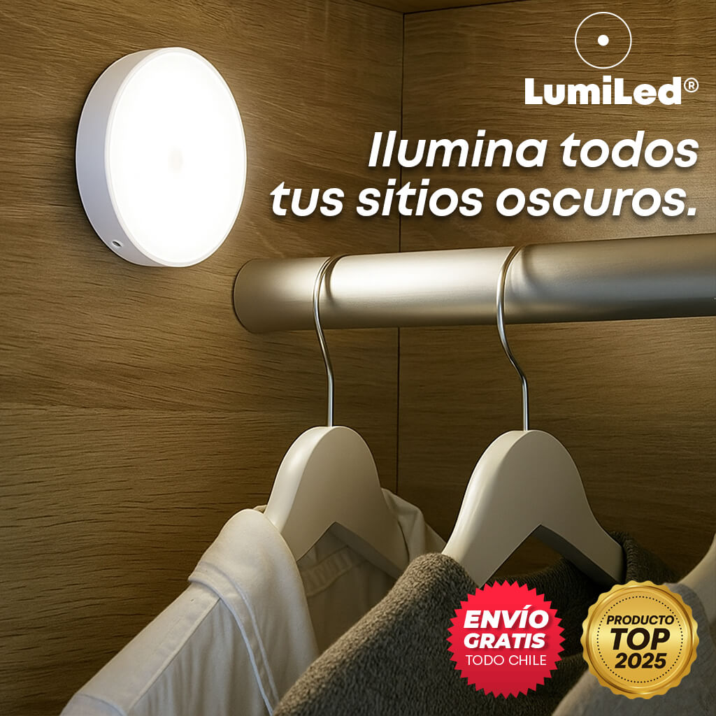 Pack X3 lámparas LumiLed® - ¡Luz automática para noches más seguras!