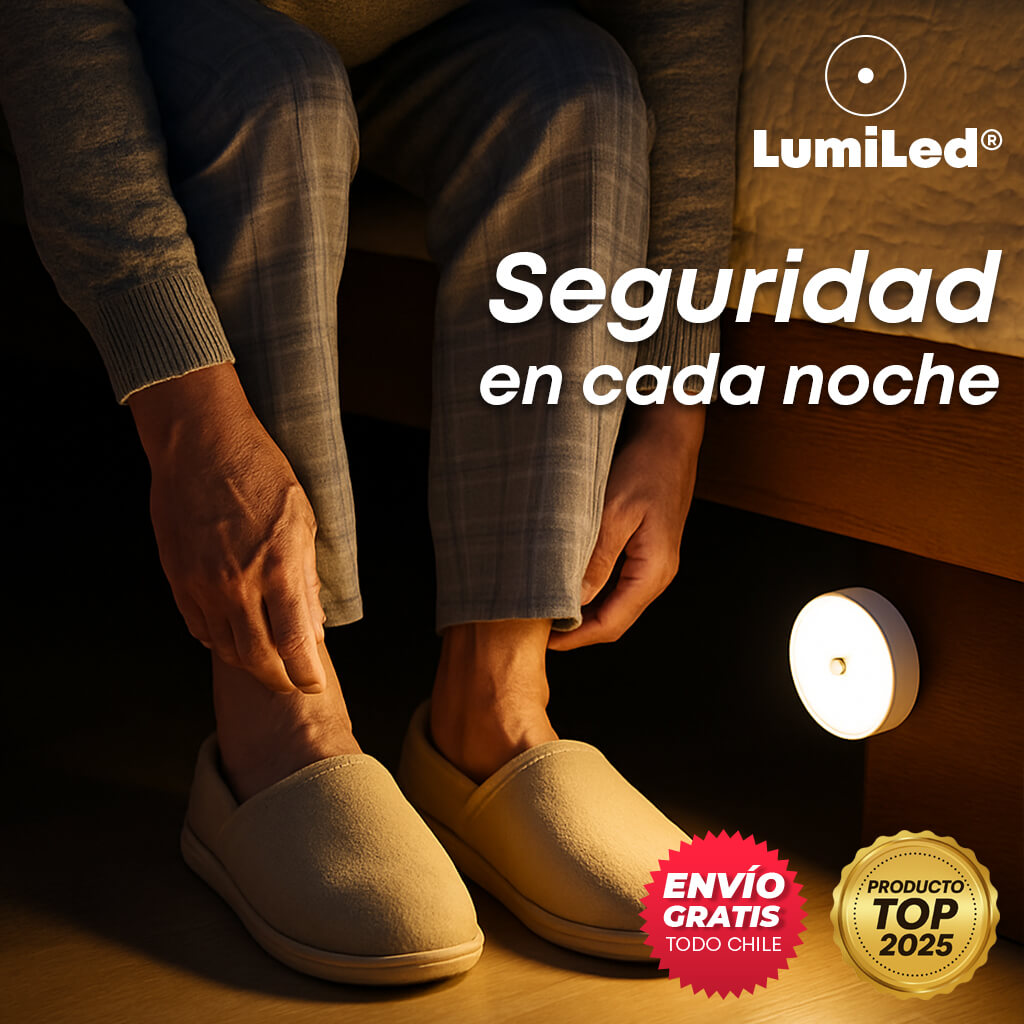 Pack X3 lámparas LumiLed® - ¡Luz automática para noches más seguras!