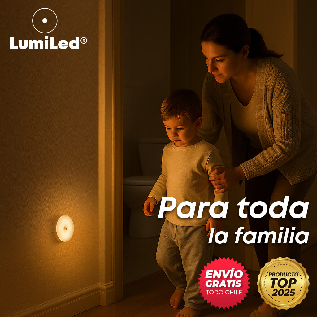 Pack X3 lámparas LumiLed® - ¡Luz automática para noches más seguras!