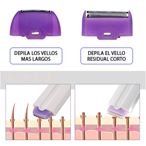 Depiladora YES® Inalámbrica ¡DEPILACIÓN SIN DOLOR EN SEGUNDOS!