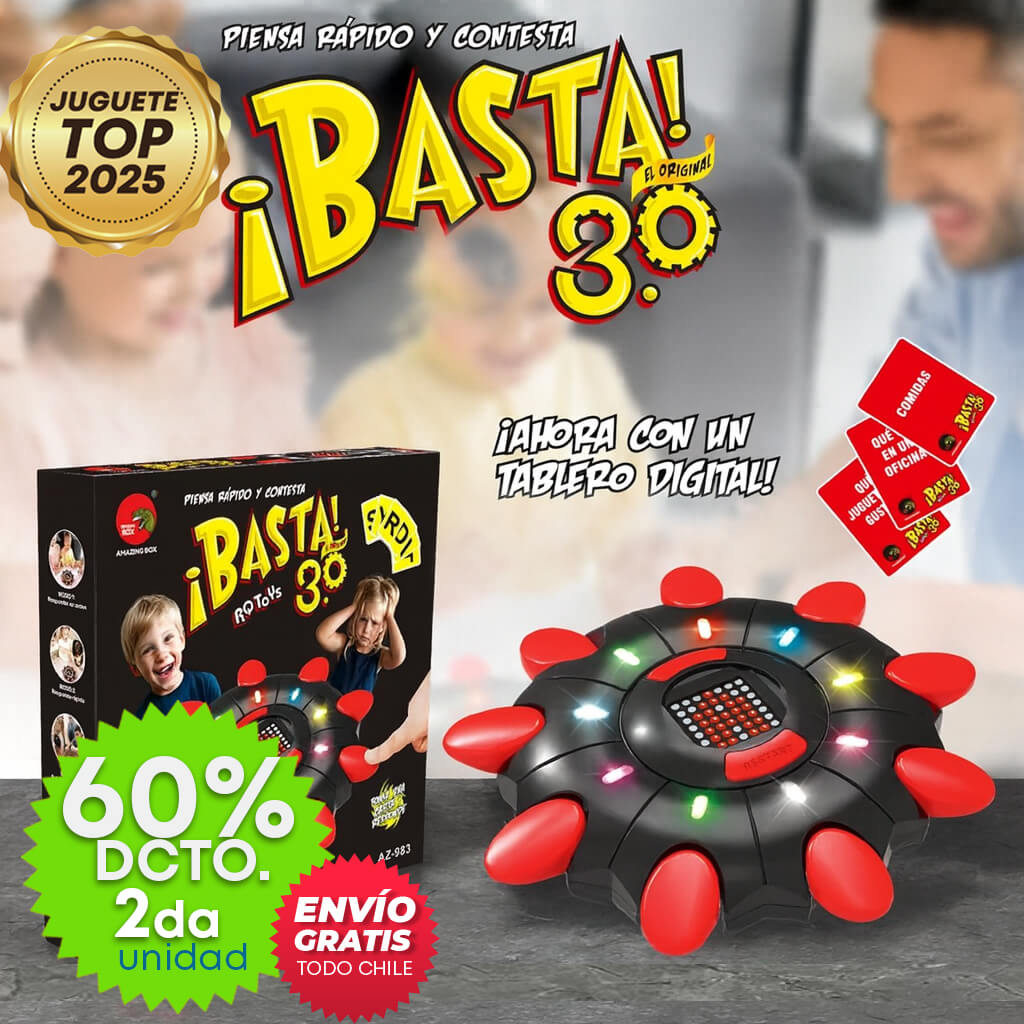 BASTA 3.0 ¡El juego Nº 1 en ventas AHORA ES SU VERSIÓN MÁS MODERNA!