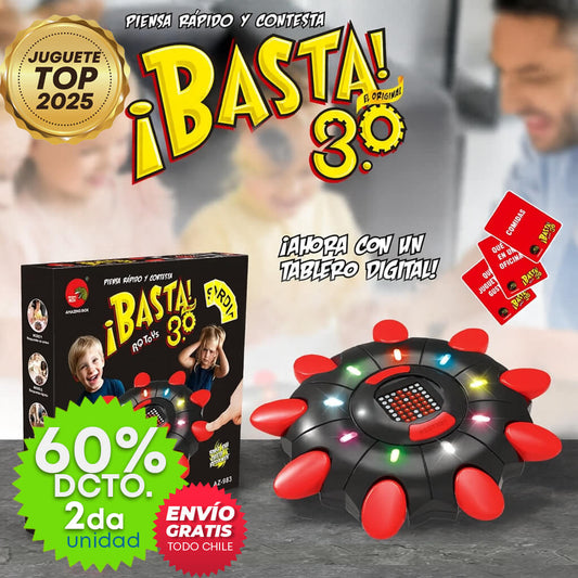 BASTA 3.0 ¡El juego Nº 1 en ventas AHORA ES SU VERSIÓN MÁS MODERNA!