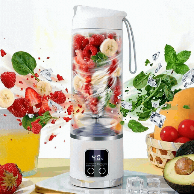 Licuadora Portátil - Blender Pro® - ¡EL SECRETO DE LOS JUGOS Y BATIDOS PERFECTOS!